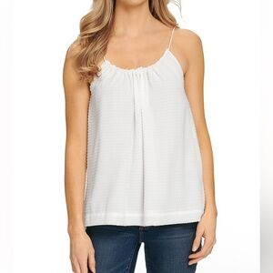 DKNY Ruched Textured Camisole. Pre-owned.
